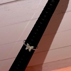 Silver Butterfly Ring, Silver 925